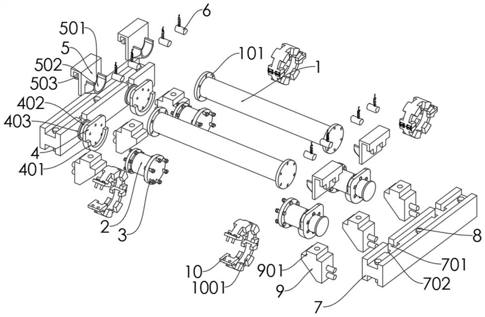 Intelligent practical deep foundation pit steel support