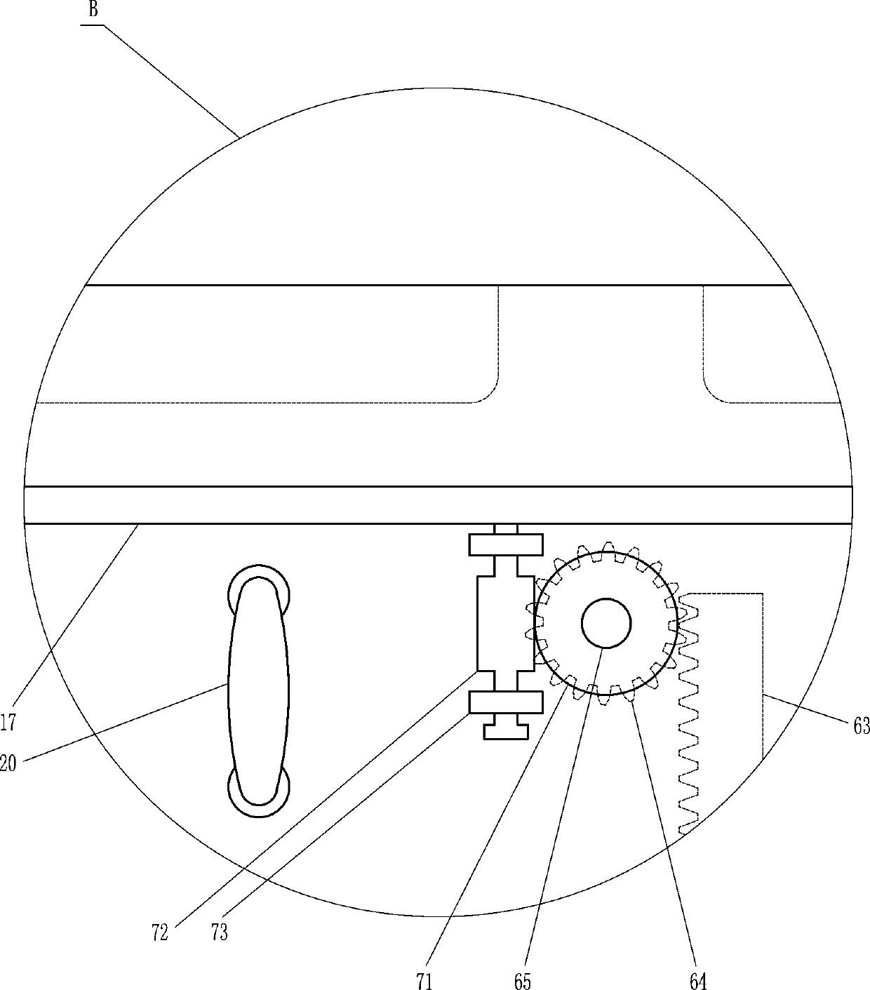 Medical nursing cart capable of providing convenience for taking and placing items