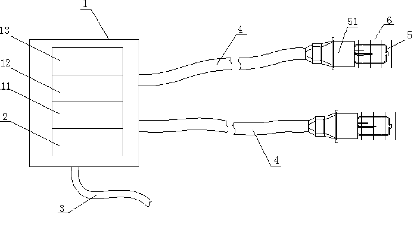 Shoes drying and sterilizing device with ultraviolet ray