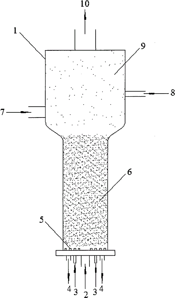 Method and device for producing granular polysilicon