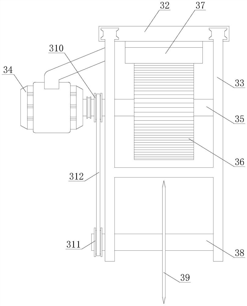 Glass fog residue dust falling device for plain glass cutting and implementation method of glass fog residue dust falling device