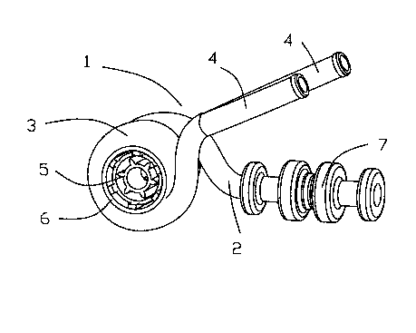 Automobile exhaust emission device with noise reduction device