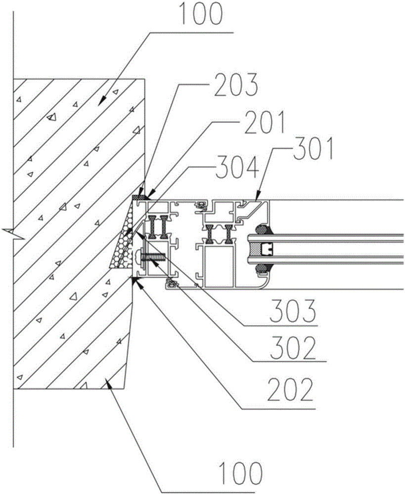 Assembled PC component door/window system