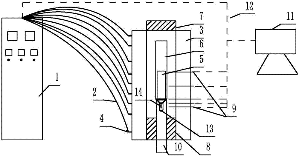 Novel single-crystal furnace for zinc cadmium telluride single crystal and growth process