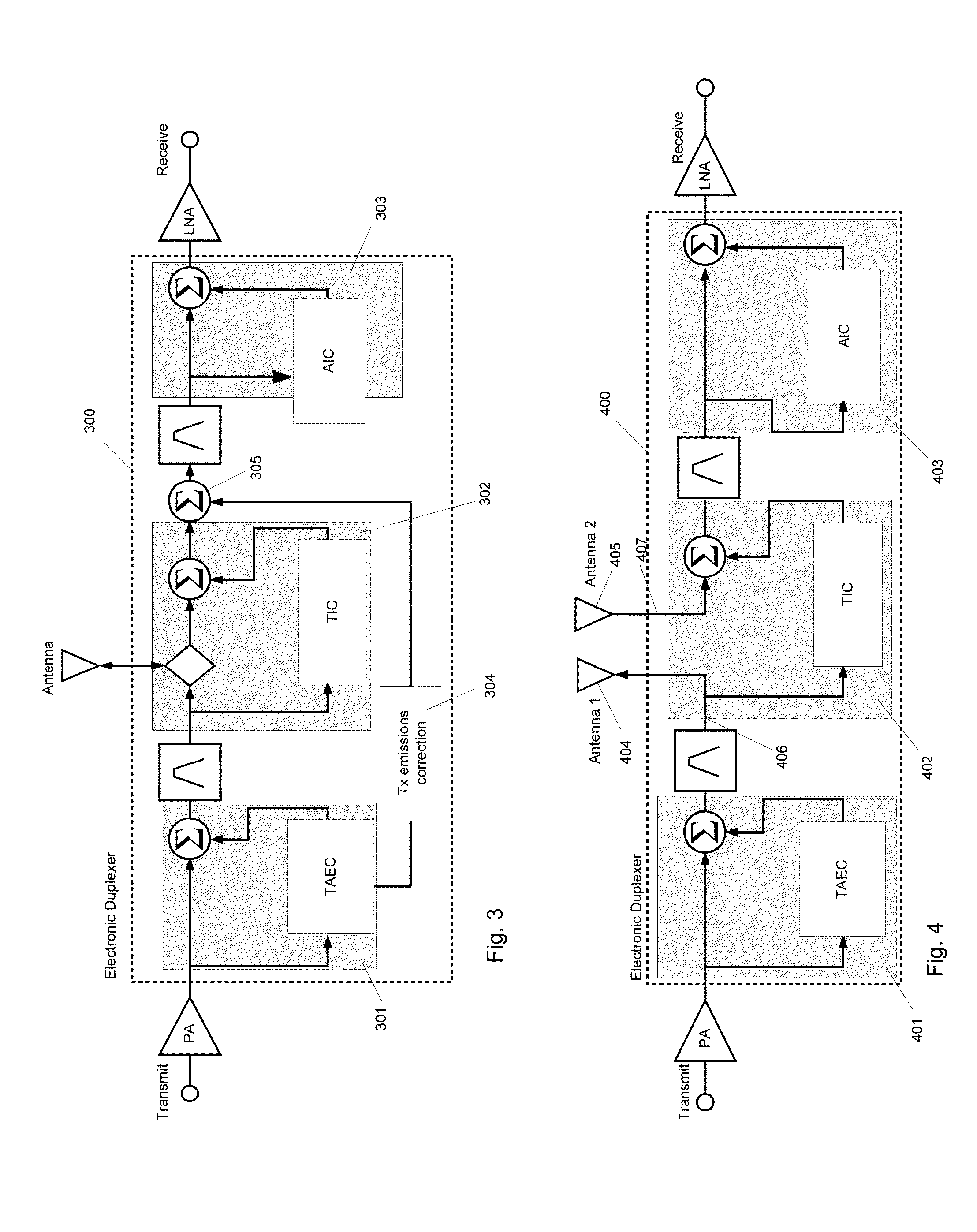 Electronic duplexer