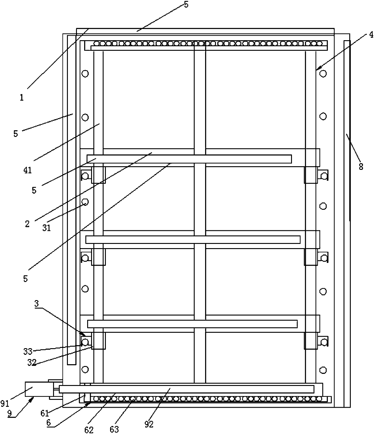 Novel workpiece drying device