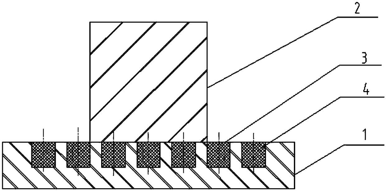 Reactor pressure vessel support plate structure