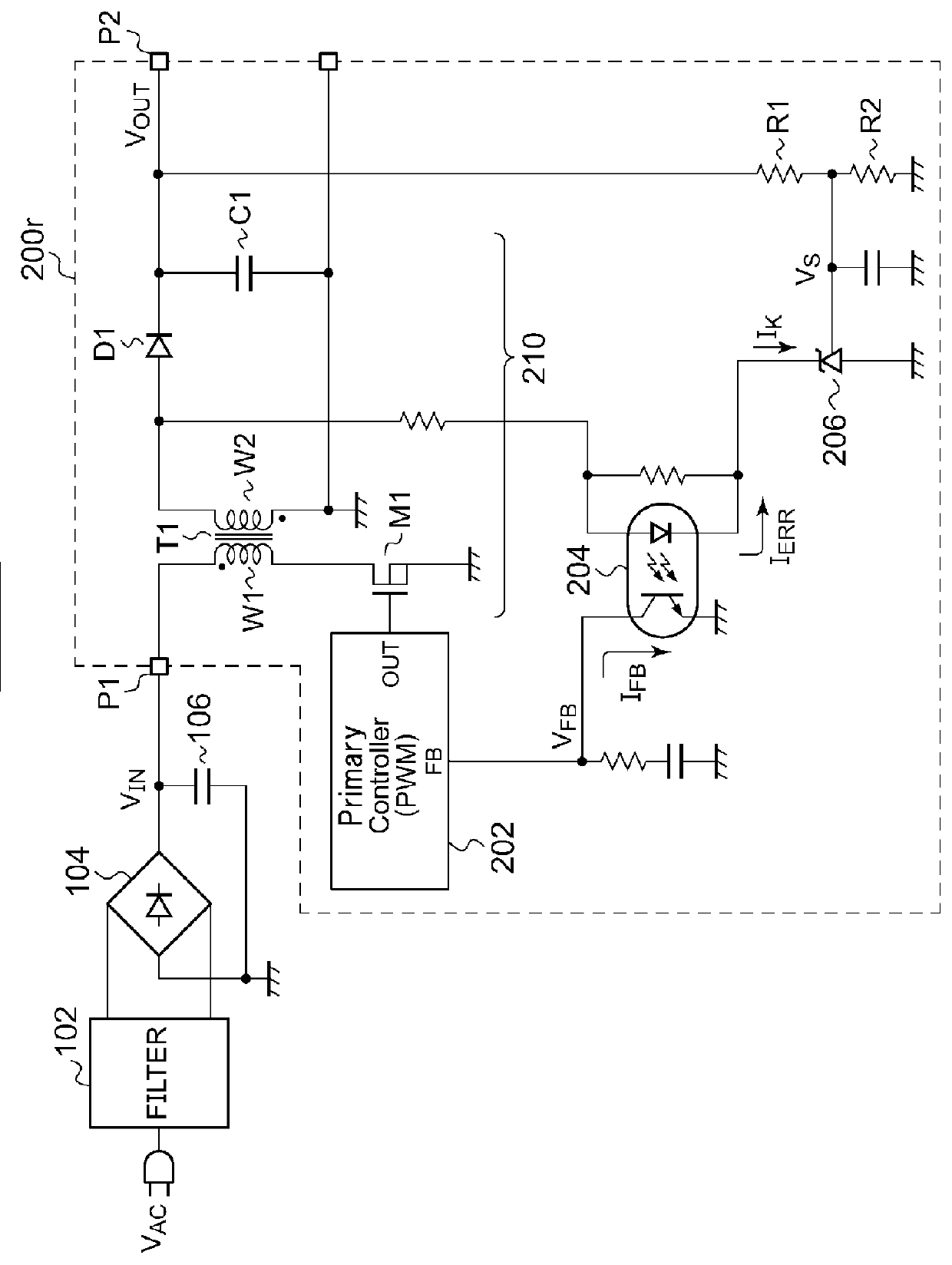 Insulation-type synchronous dc/dc converter