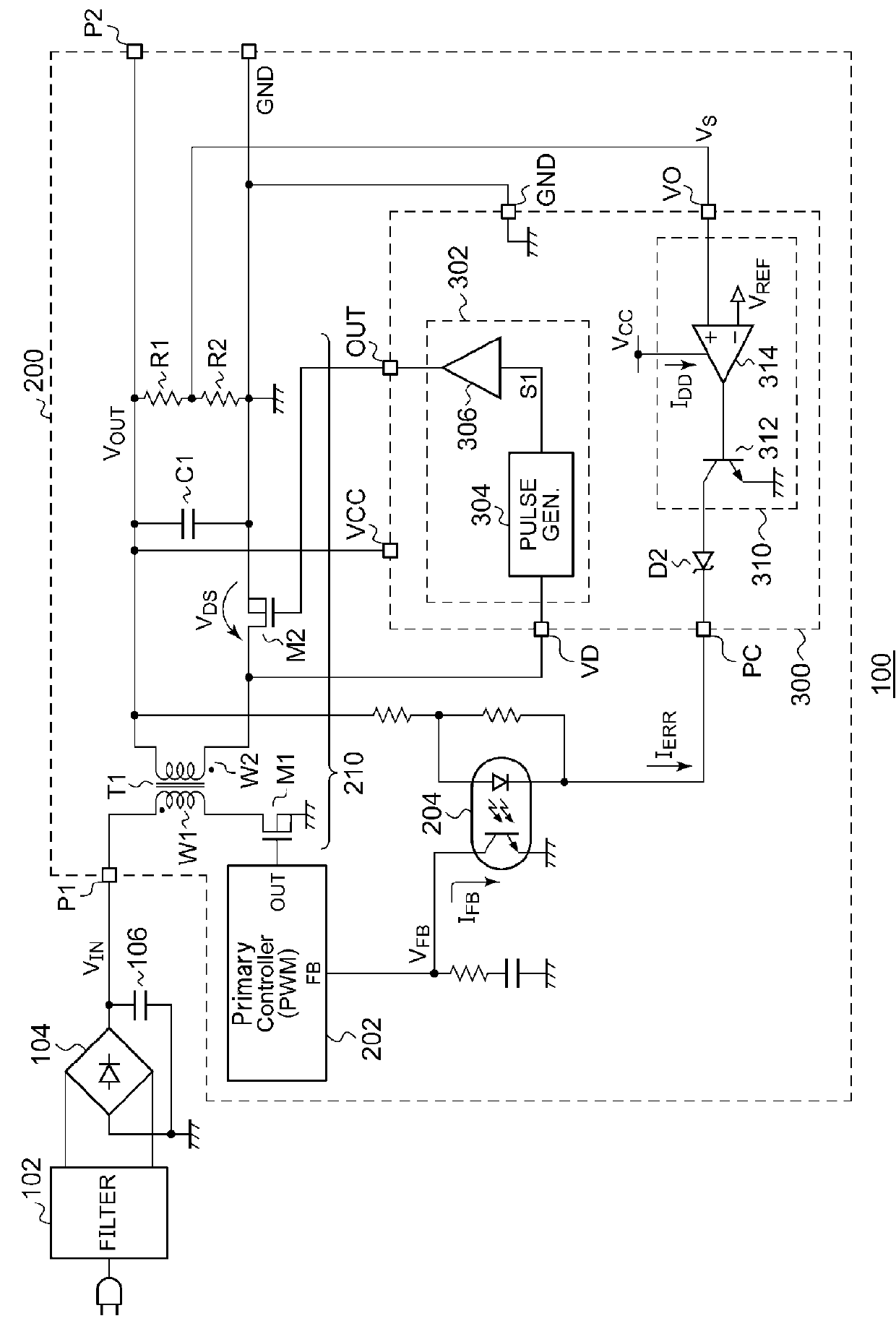 Insulation-type synchronous dc/dc converter