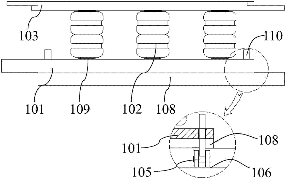 Mounting-free and rapidly-dismounted road guardrail