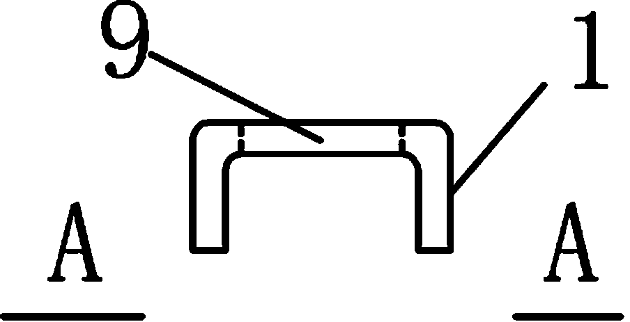 Steel plate butt welding positioning device and counterpoint method