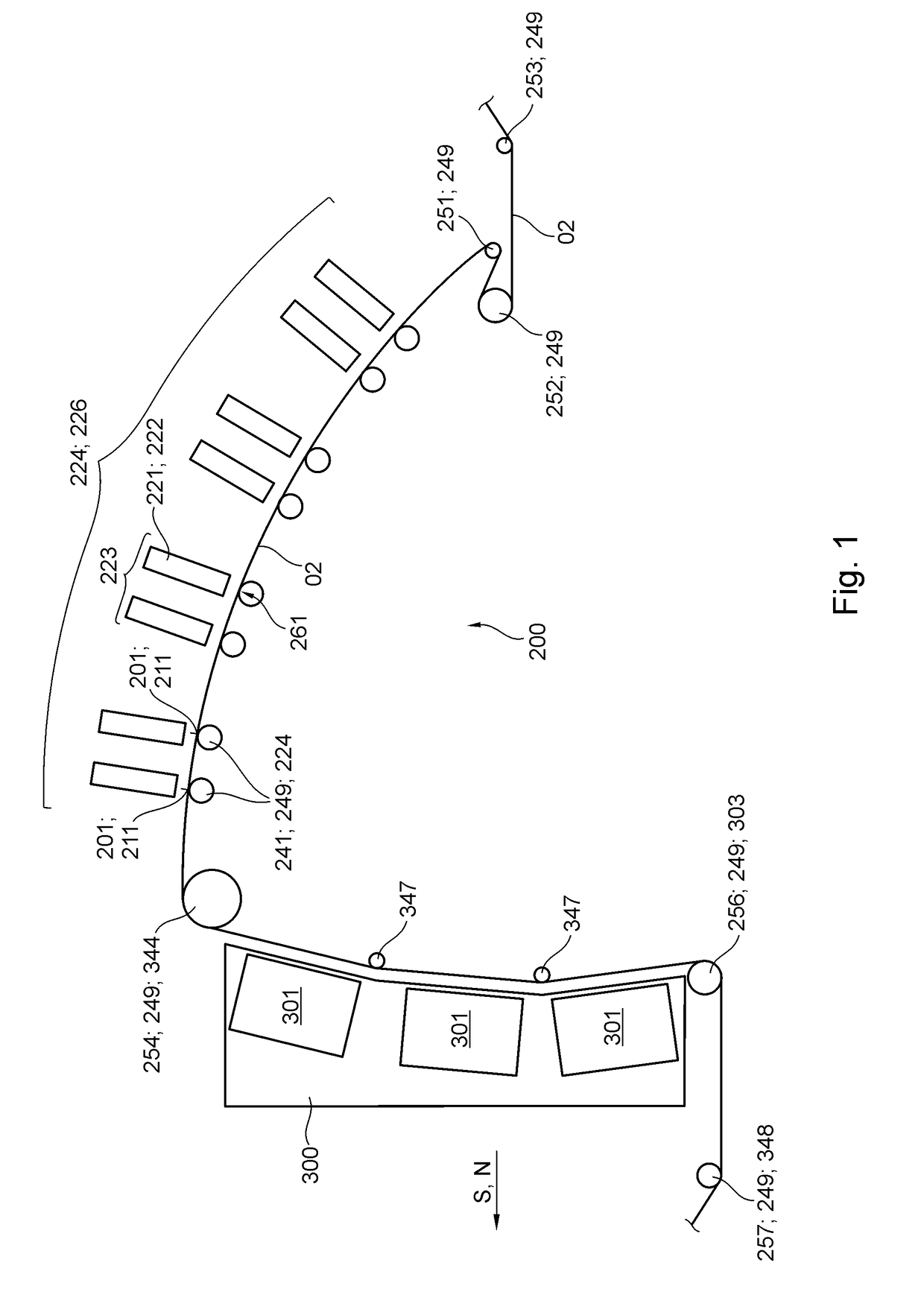 Printing machine having at least one printing assembly and at least one dryer unit and a method for operating a printing machine