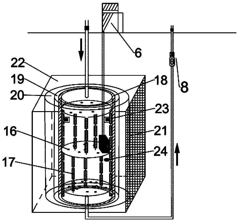 Novel greenhouse underground heat storage system and method