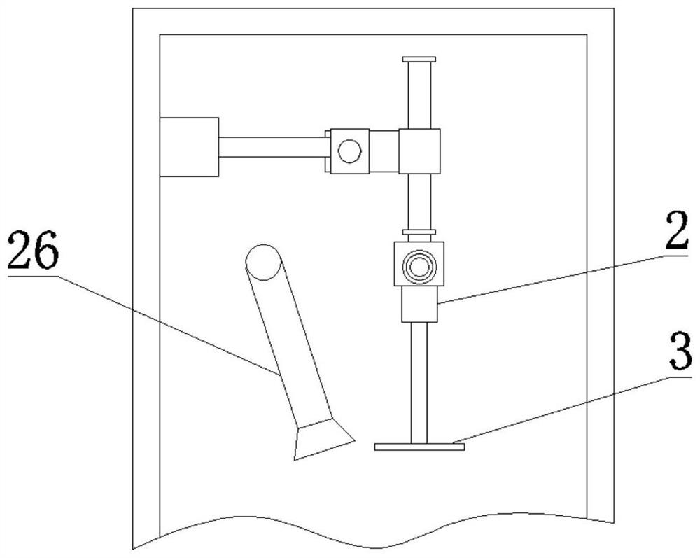 Electric power fitting grinding device for smart power grid