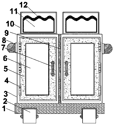 Waste collecting device for machining