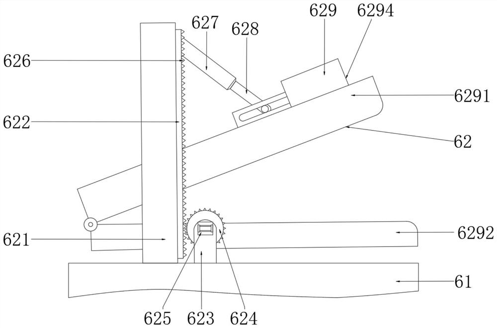 Efficient threshing machine with conveying mechanism for agricultural machinery and using method