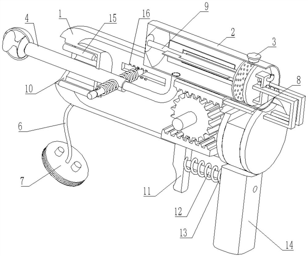 Medicine feeding device for medical care