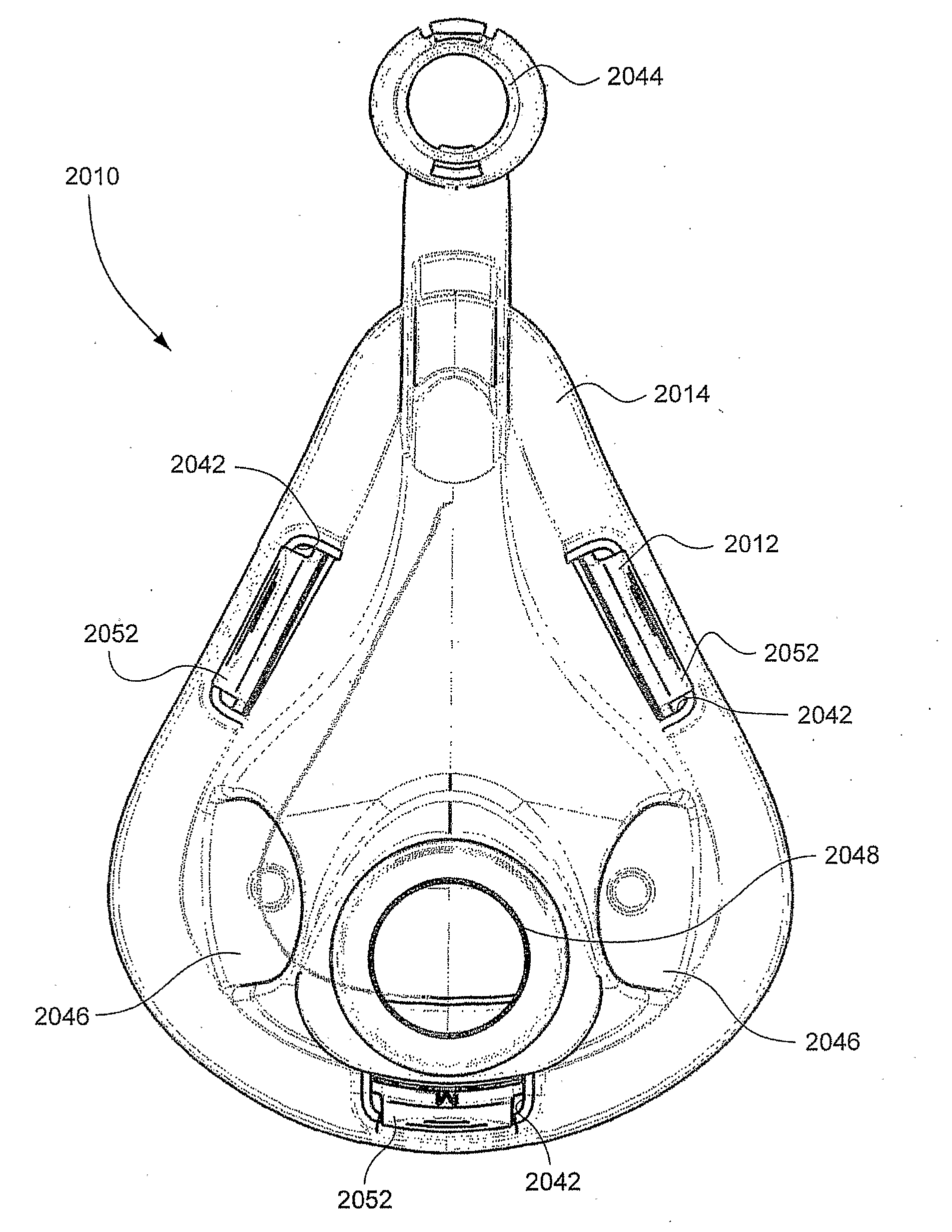 Cushion to frame assembly mechanism