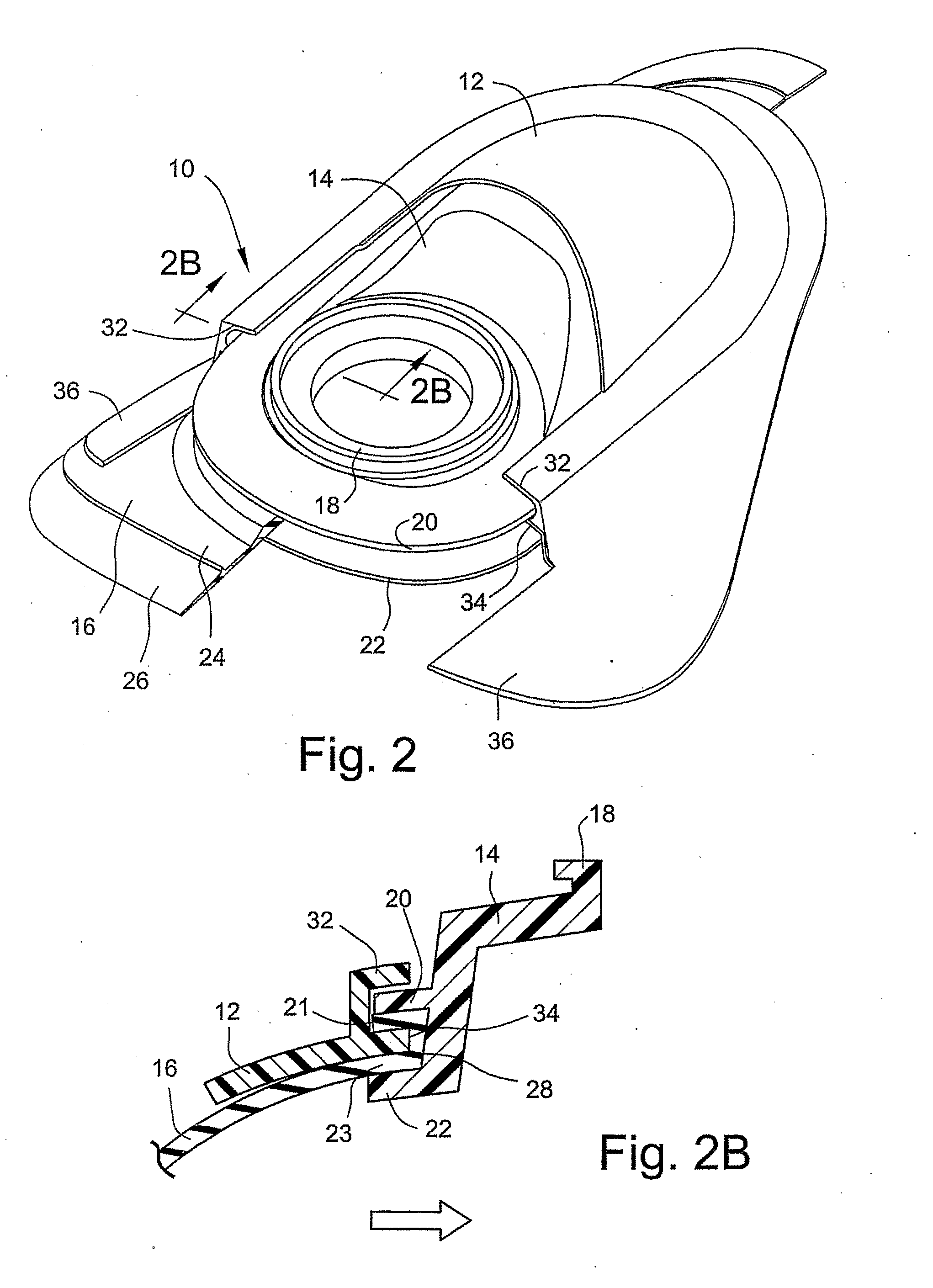 Cushion to frame assembly mechanism