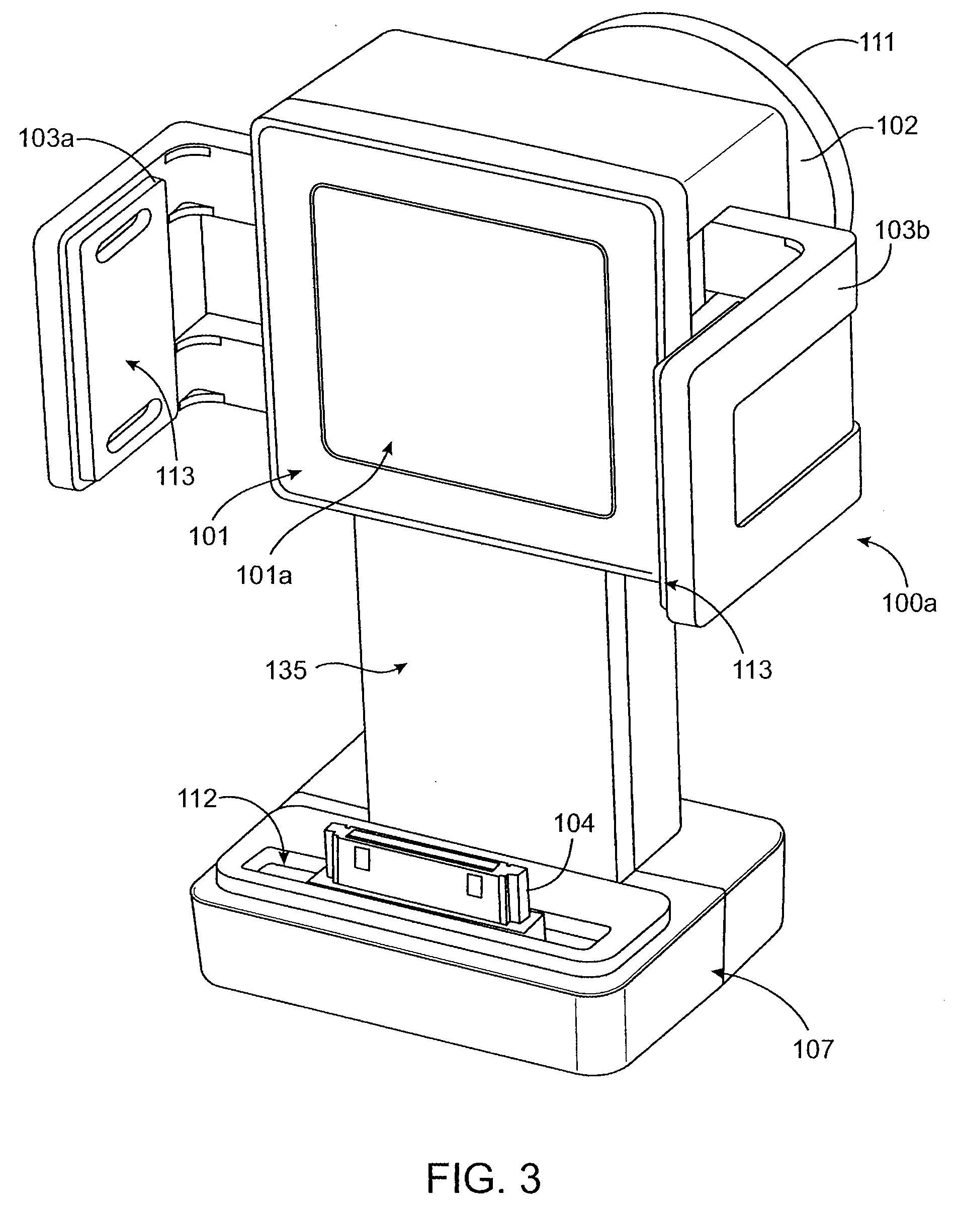 Gripping mechanism for gripping portable object