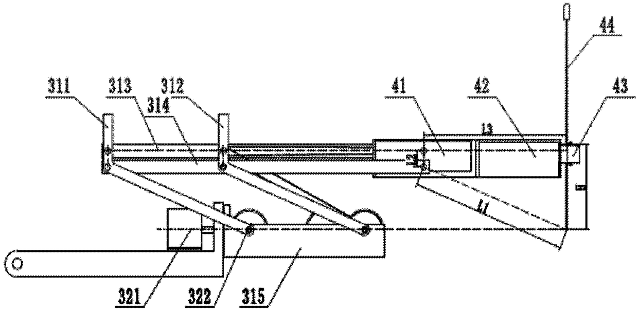 Surgical-instrument clamping mechanism, end effector and surgical mechanical arm with end effector