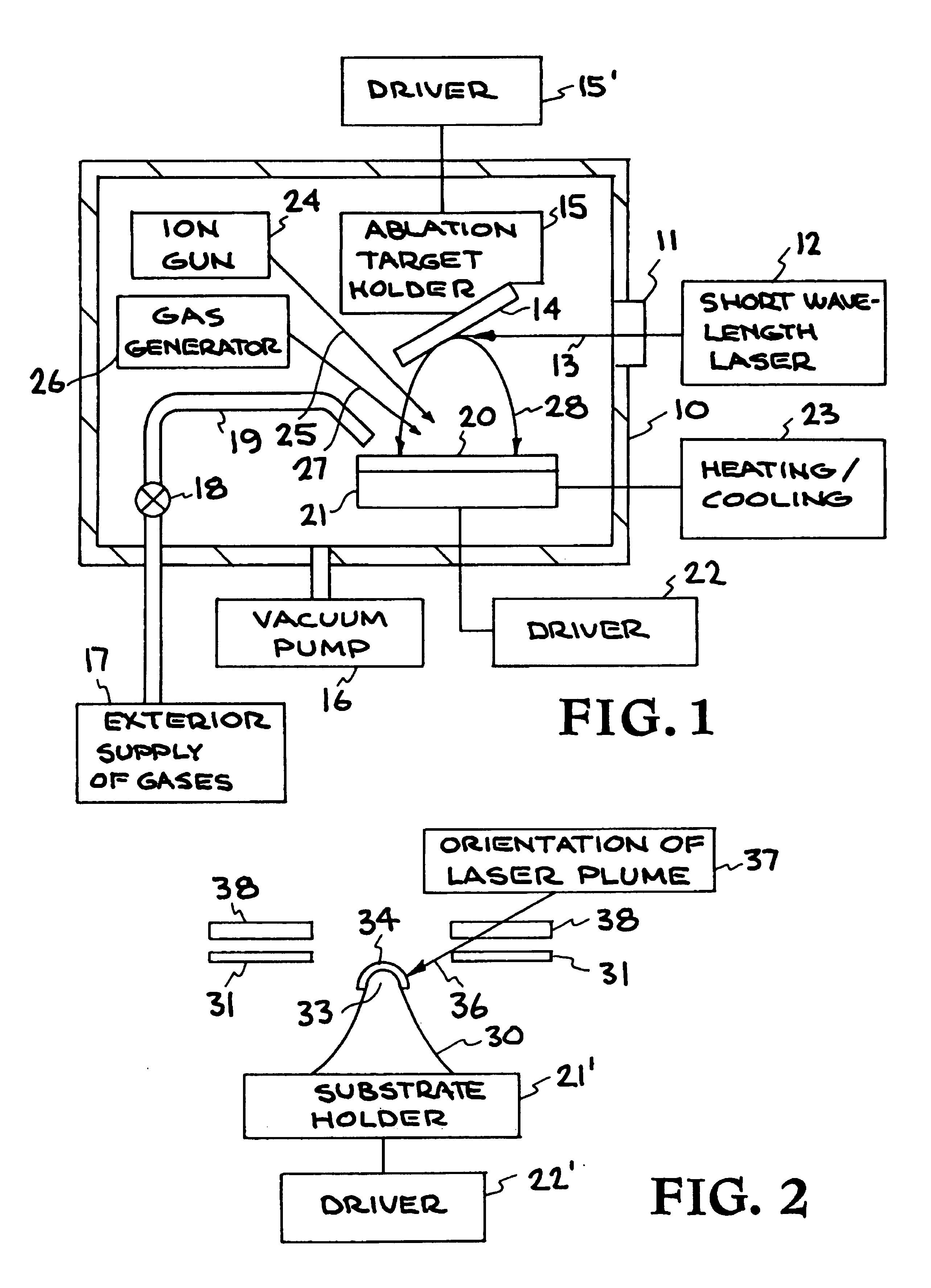 Apparatus for depositing a low work function material