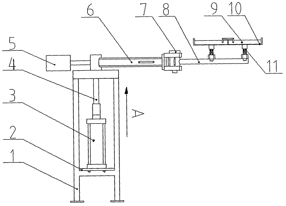 Automatic cast receiving method for rollover casting machine and receiving mechanical arm thereof