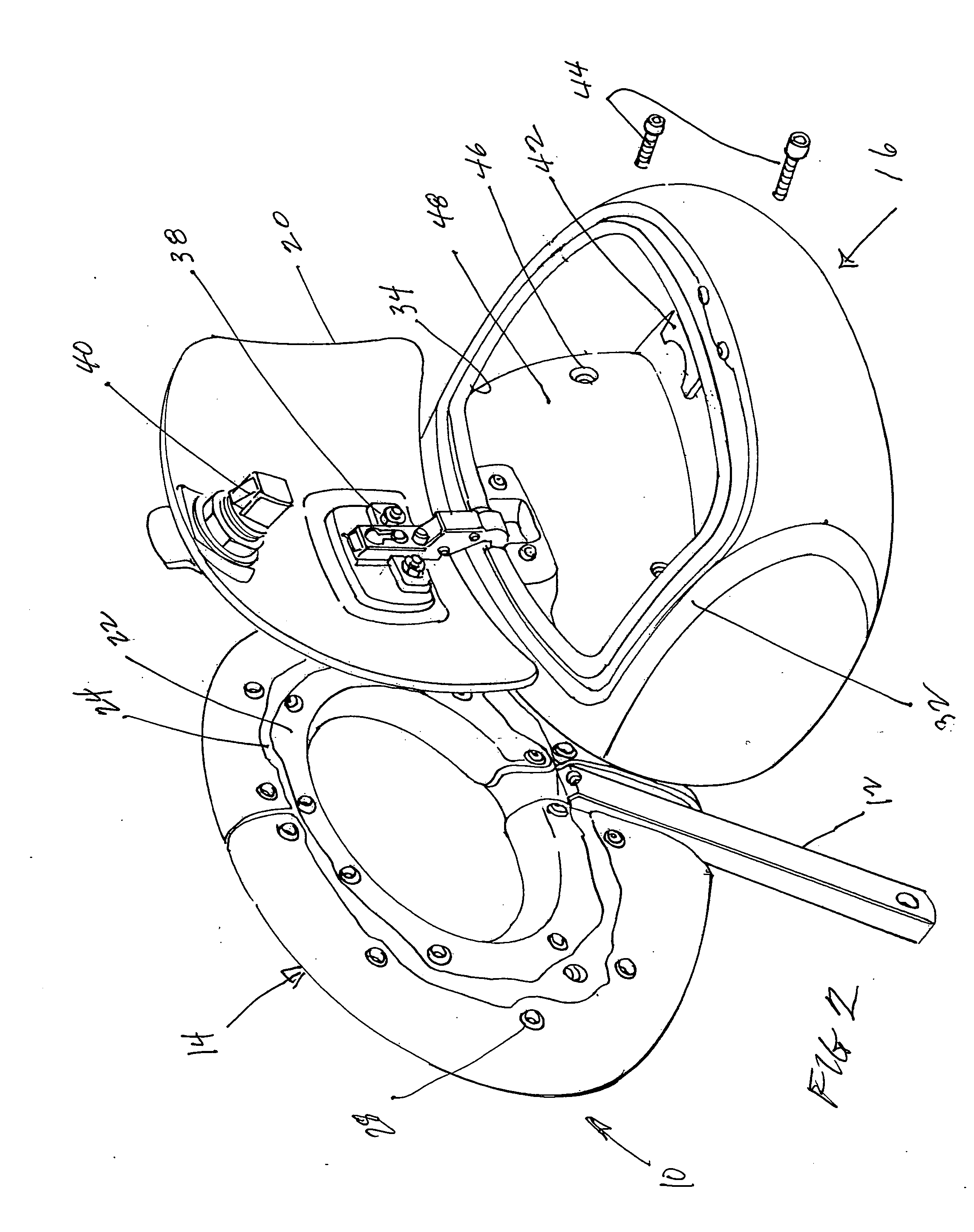 Motorcycle backrest and glove box assembly