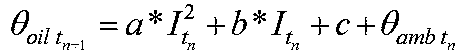 Transformer oil temperature prediction method based on simple temperature rise model