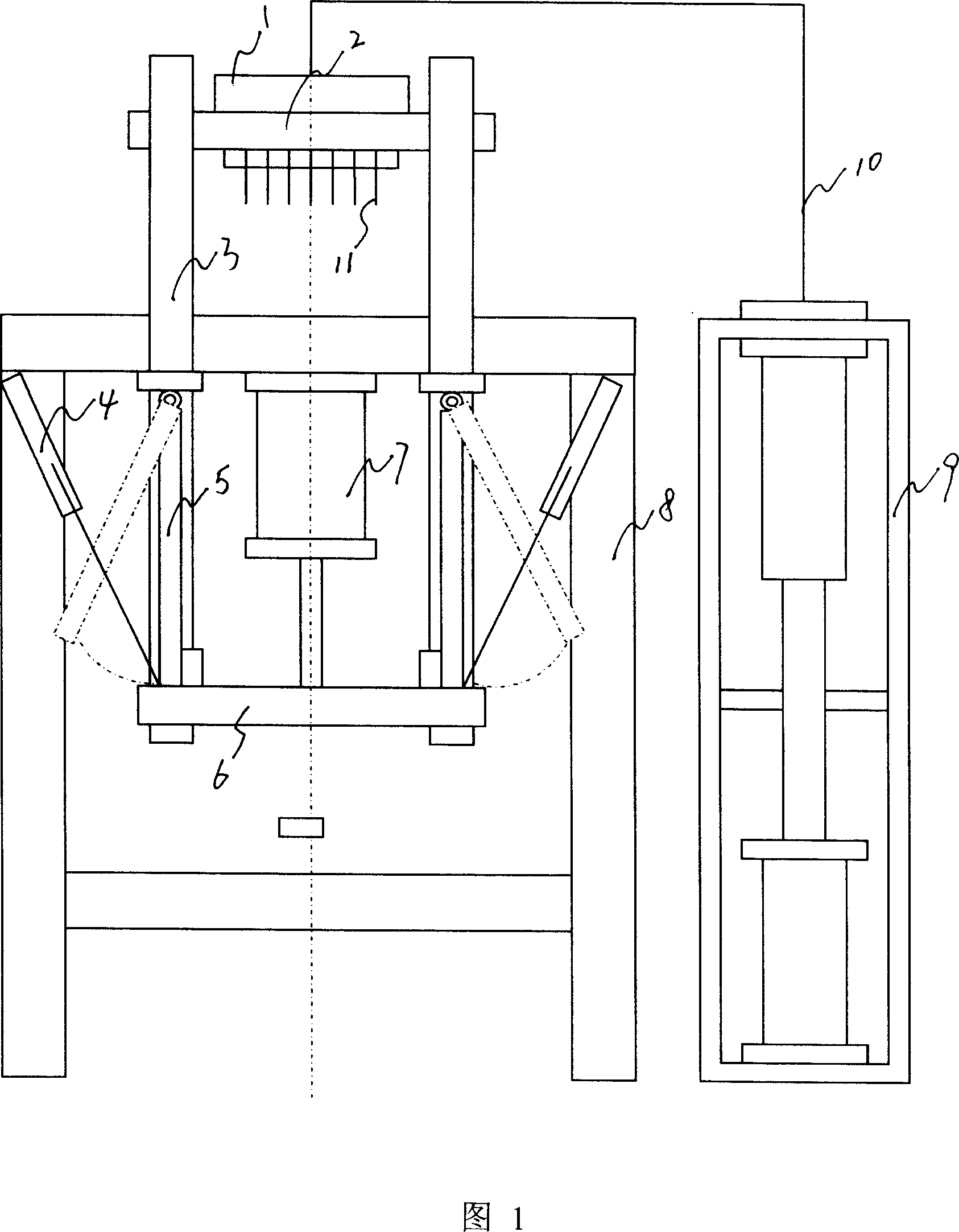 Special pressure for industrial detonating cap and method for compressing detonating cap explosive