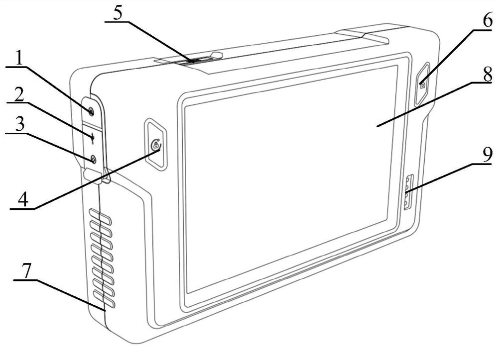 Portable tobacco intelligent grading handheld device