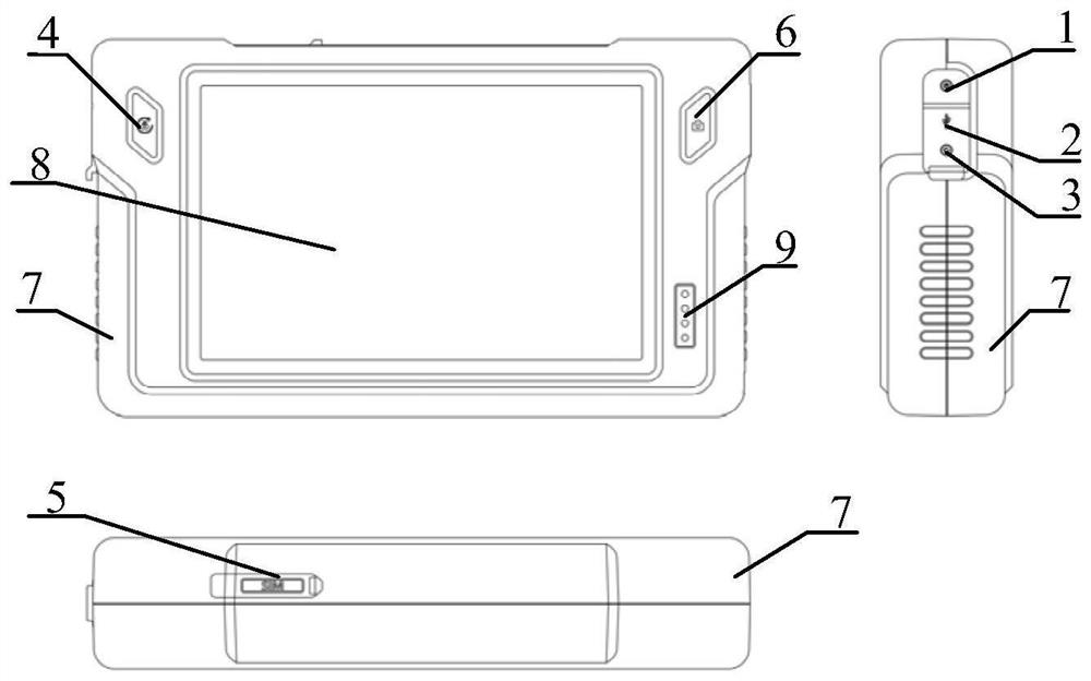 Portable tobacco intelligent grading handheld device