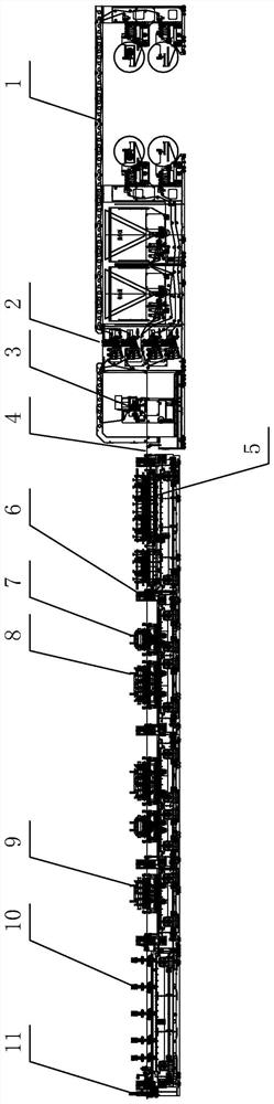 Multi-sealing fork edge bag making machine and bag making process