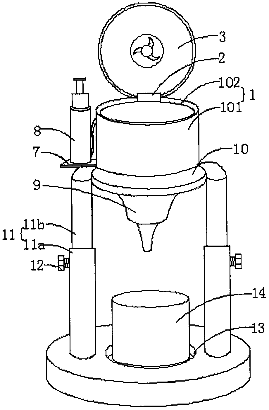 Sample filter device for instrumental analysis