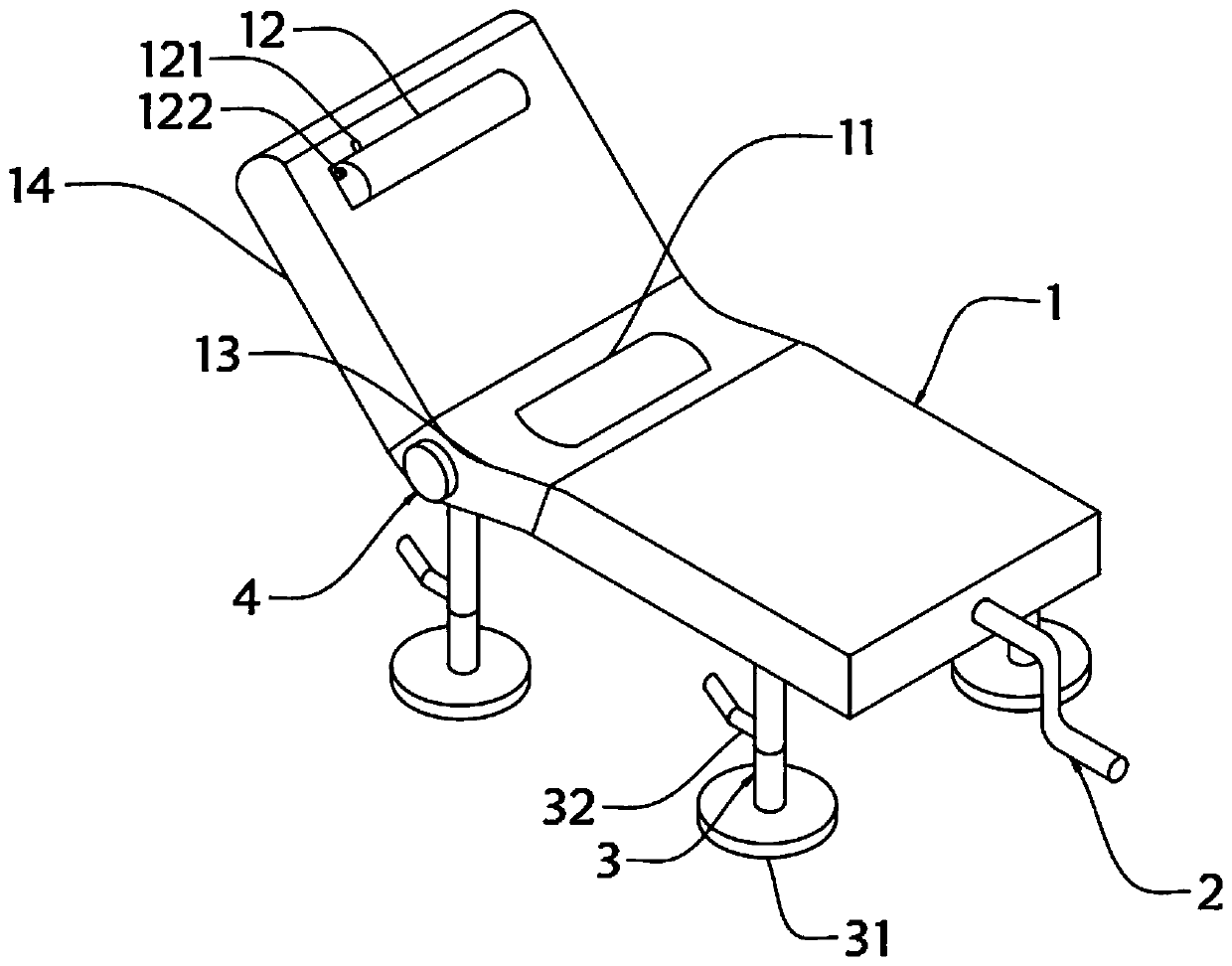 Hand-operated newborn body posture adjusting device