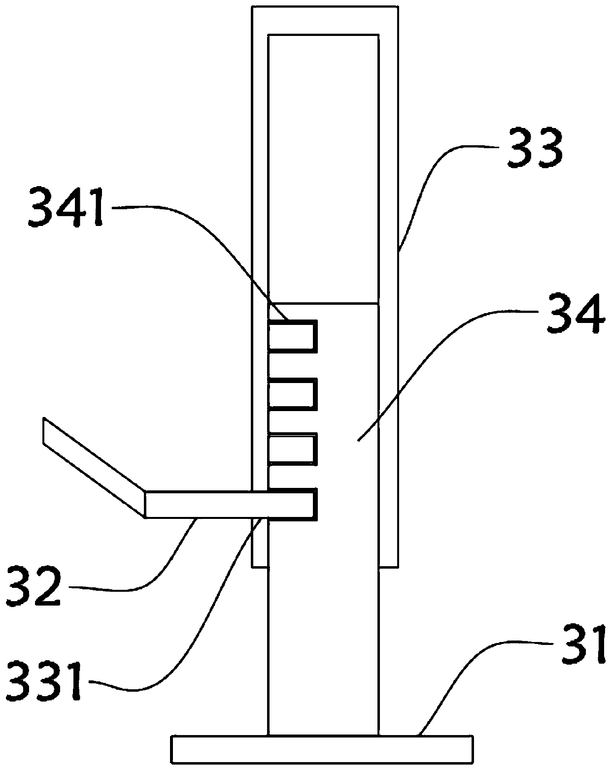 Hand-operated newborn body posture adjusting device