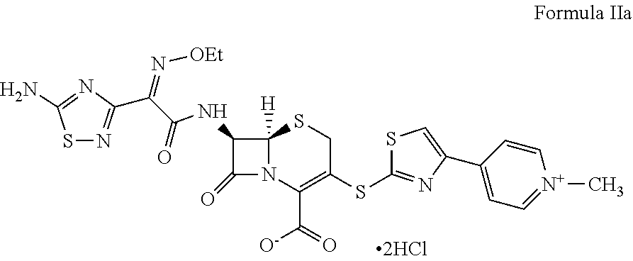 Process for preparing ceftaroline salts or hydrates thereof