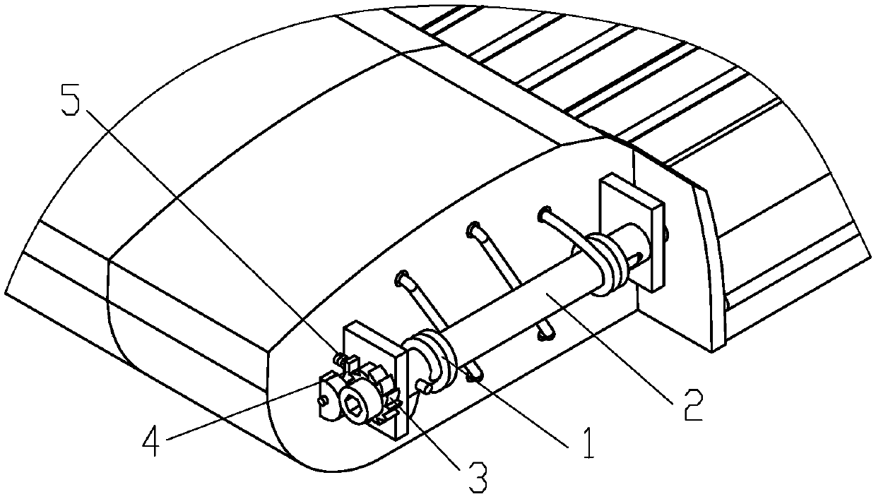 Butting splicing type shoe sole cleaning machine fixed by aid of stays