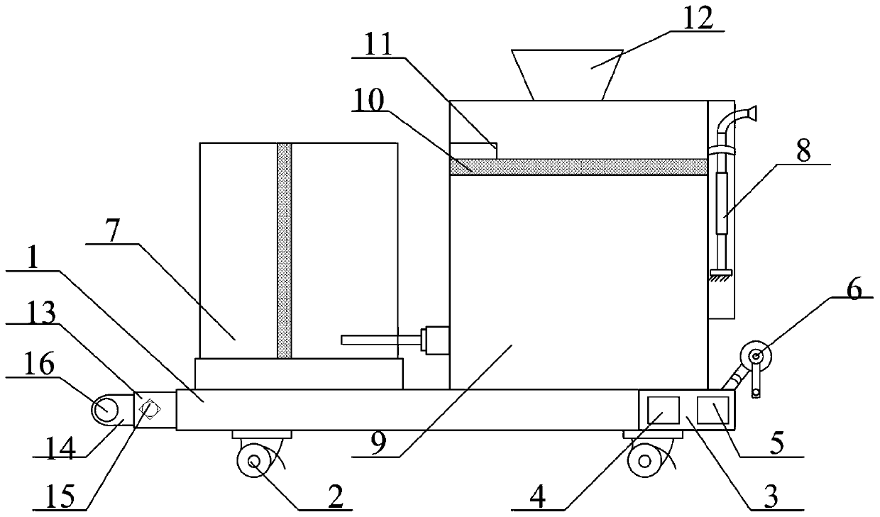 Novel rice screening machine