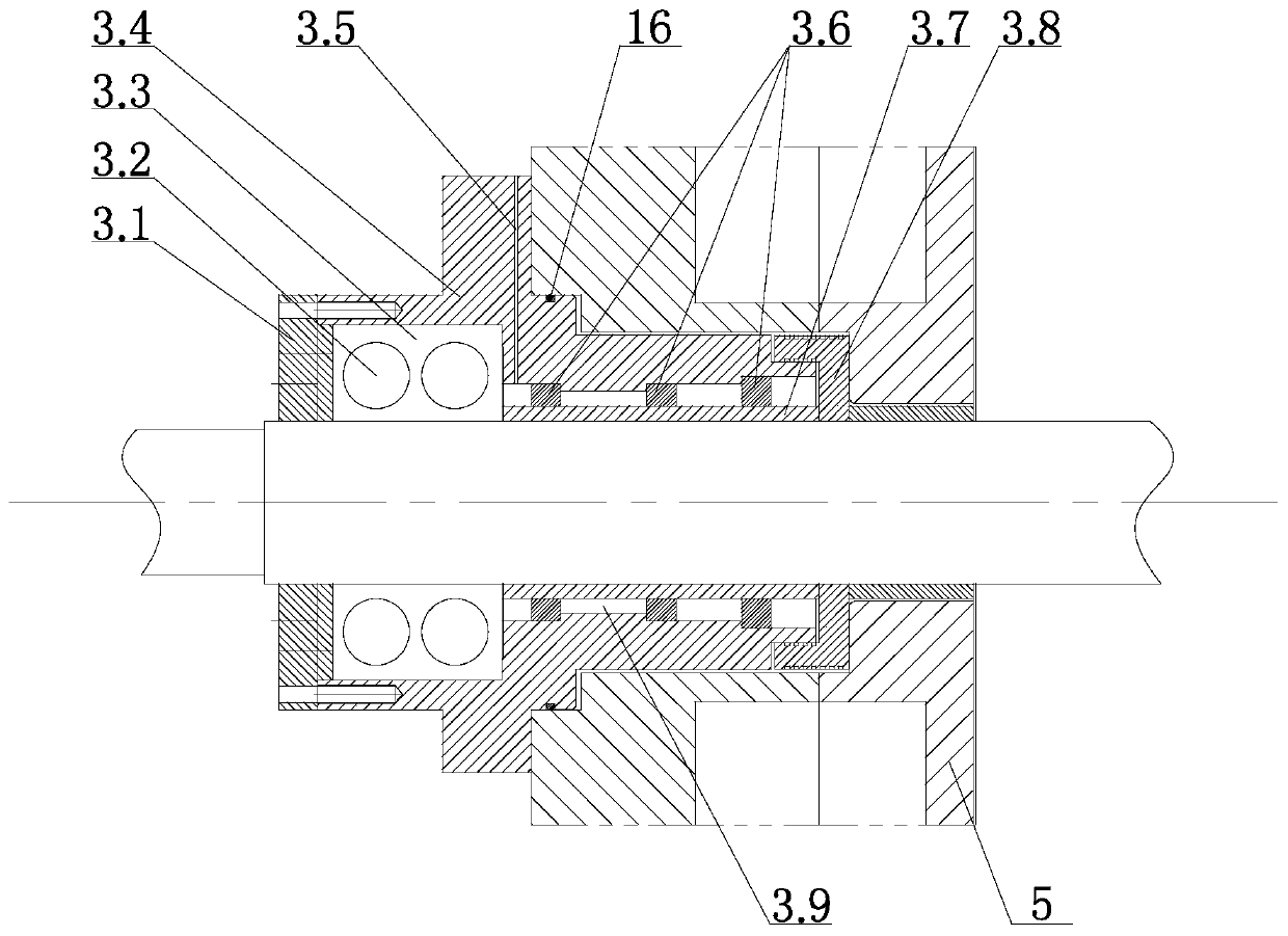 Claw type vacuum pump