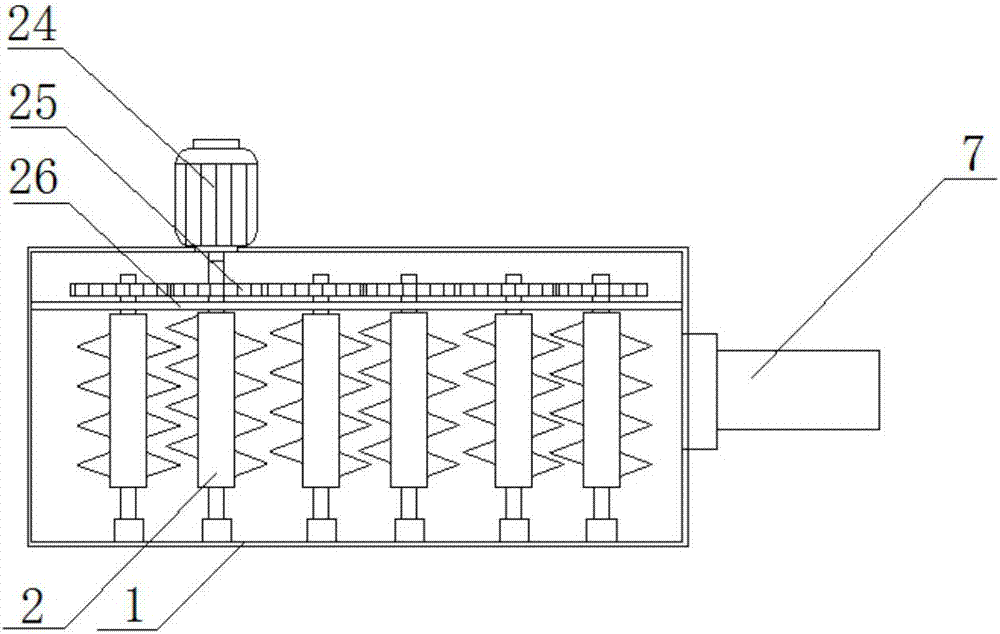 Smashing equipment for solid wastes obtained by ceramic roasting