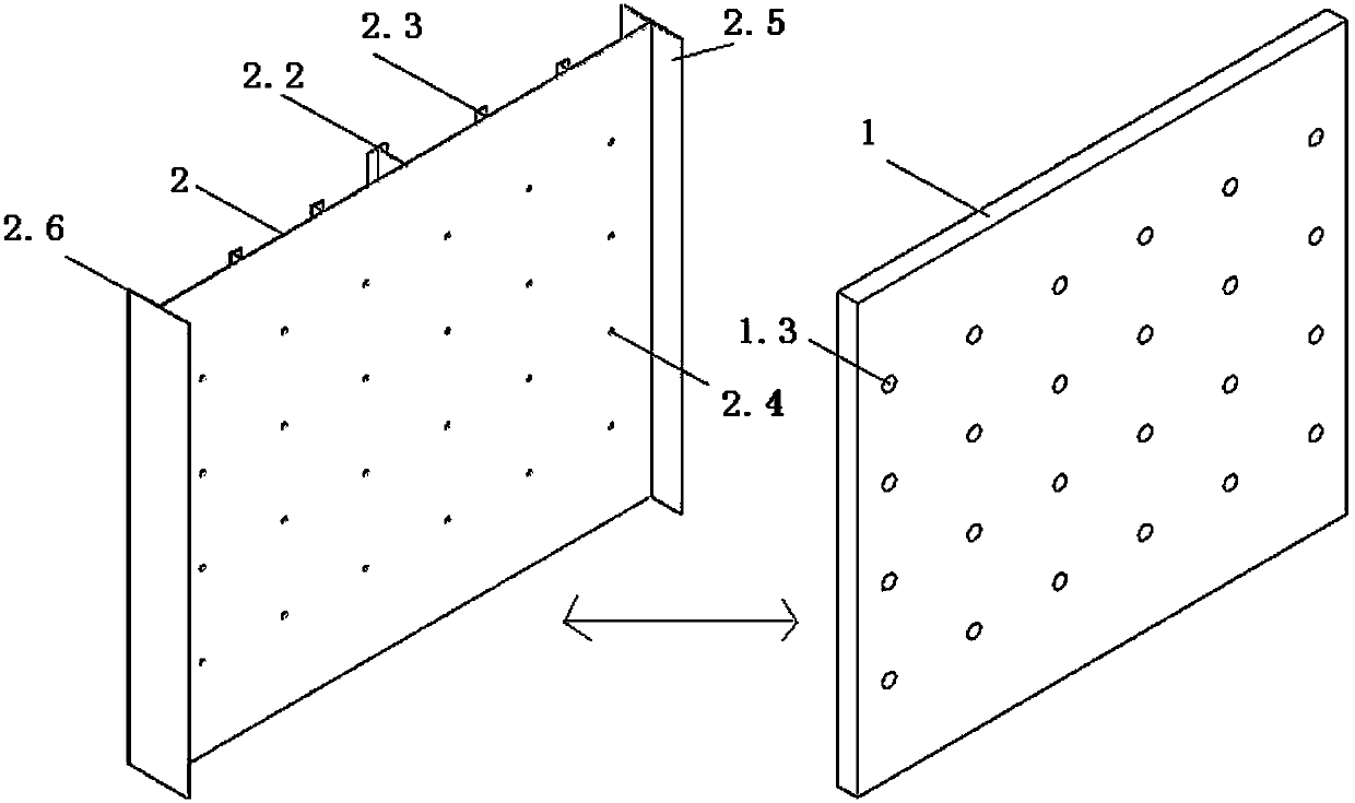 Concrete buckling-proof steel plate shear wall for bottom strengthening zone of steel structure dwelling