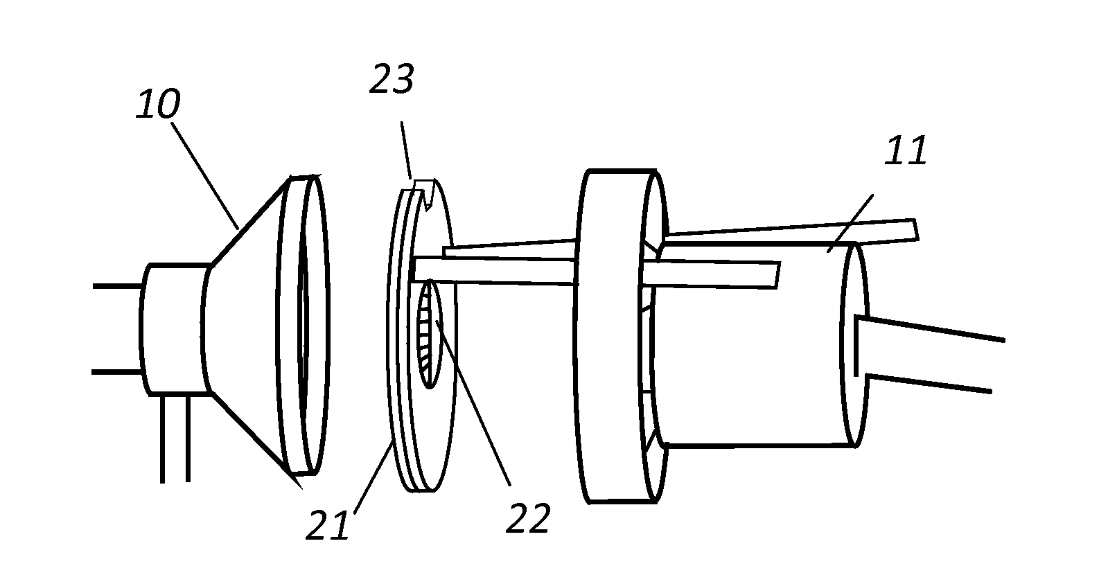 Device for obtaining stereoscopic images from a conventional endoscope with single lens camera