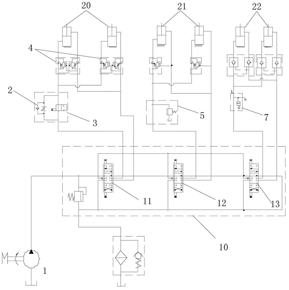 Advanced protecting system and advanced protecting method for support legs of demountable tanker carrier