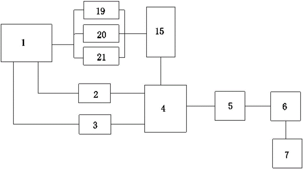 Photovoltaic power generation system maximum power tracing device