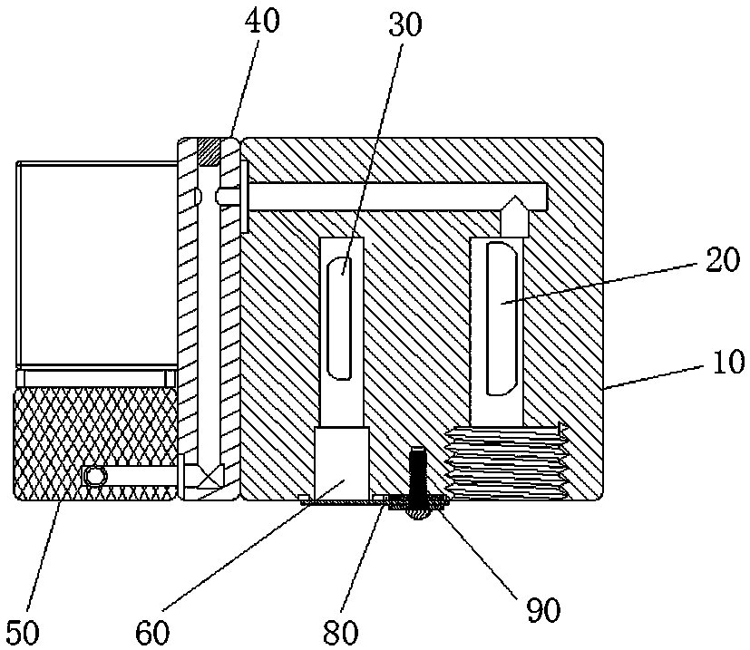 Electromagnetic type separating valve and method for increasing life of oxygen making machine