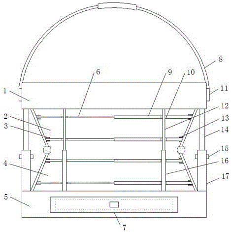 Foldable spliced vehicle-mounted assembled storage box