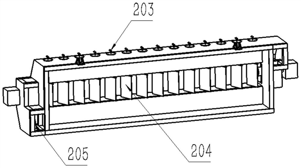 Full-automatic rotational molding equipment for camouflage canoeing