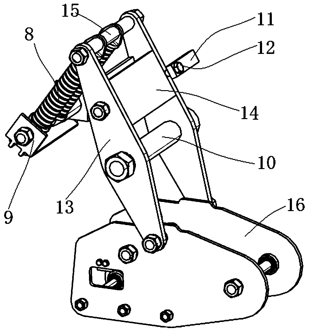 Wheel set mechanism of track wheel with efficient damping function