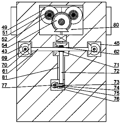 Device for manufacturing powder plasticizing floor